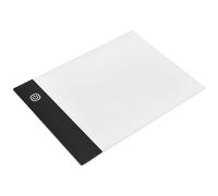 Planche à dessin à main à LED, boîte à lumière ultra-mince à LED Kit de livre portable A6 USB pour les arts et l'artisanat(USB)