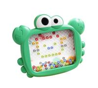 Planche à dessin animé 2026 - Stylo à bille interactif en ABS avec motif - Durable et portable - Convient pour les petits artistes (vert, 16,4 x 13,7 x 2,5 cm)