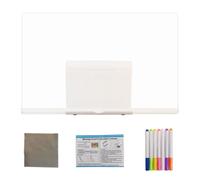 Planche à dessin de 2 ml - Tableau à dessin lumineux LED avec couleurs acryliques avec lumière douce des yeux - Tableau de notes LED avec couleurs Tgz557 (C, taille unique)