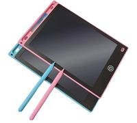 Planche à dessin LCD 8.5 pouces, tablette d'écriture pour enfants, garçon et fille, jouets éducatifs Montessori, tableau noir magique pour étudiant, cadeau d'anniversaire et de noël 1PC SKY BLUE