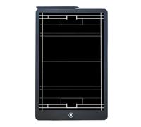 Planche à dessin LCD, tablette d'écriture LCD - Bloc-notes LCD 16 pouces Tableau d'entraînement de basket-ball - Presse-papiers pour entraîneurs de football, tablette d'écriture LCD stratégique, équip