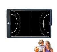 Planche à dessin LCD, tablette d'écriture LCD, planche d'entraînement de basket-ball avec panneau d'écriture LCD de 16 pouces, tablette d'écriture LCD de stratégie, presse-papiers pour entraîneur
