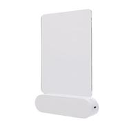 Planche à dessin LED, planche à dessin rechargeable, avec support, comprend 6 feuilles de papier d'histoire coloré, 7 stylos de couleur, 4 modes d'éclairage