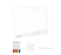 Planche à dessin LED rechargeable effaçable à sec avec marqueurs
