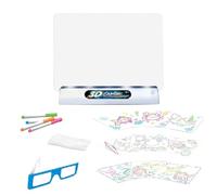 Planche À Dessin Lumineuse - Bloc D'art En Acrylique LED, Tableau D'écriture De Dessins LED, Tablette D'art Néon Glow | Affichage De Croquis De Traçage En Acrylique, Panneau De Développement Des Compé