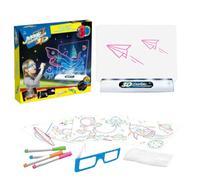 Planche à dessin lumineuse - Planche à dessin LED 24 cm, entretien simple | Planches de peinture magiques 3D multifonctionnelles avec revêtement Unique, planches lumineuses Doodle pour de l'éc