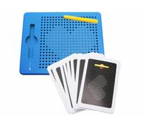 Planche à dessin magnétique 17,5 x 21,5 cm - coloris bleu Playtastic