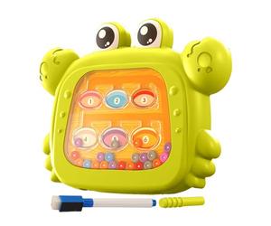 Planche à dessin magnétique, blocs de construction magnétiques de 25,4 cm, jouet en plastique, bloc-notes réutilisable, favorise la créativité, la motricité et la coordination œil-main, idéal pour le