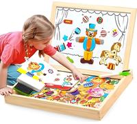 Planche à dessin magnétique et puzzle de 100 pièces - VIacolor KP36841