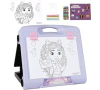 Planche à dessin magnétique Gabby's Dollhouse avec étui de transport et accessoires - Tableau d'écriture réutilisable pour enfants, idéal pour les filles et les fans de Gabby's Dollhouse.