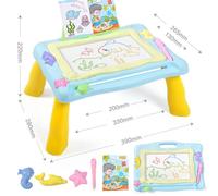 Planche À Dessin Magnétique Multifonction, Ensemble De Table, Bricolage, Peinture, Écriture, Jouets D'apprentissage Éducatifs Pour Enfants D'âge Préscolaire - 21hhyx0715a01751