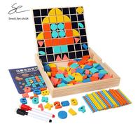 Planche À Dessin Magnétique Multifonction Pour Enfants, Puzzle, Jeux Magnétiques, Boîte D'apprentissage Multifonction, Jouets Éducatifs, Cadeaux Pour Enfants, Nouvelle Collection