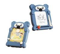Planche à dessin magnétique pour , tapis de dessin magnétique, tapis portable pour gribouillage, jouet de voyage double face, activités d'apprentissage préscolaire, coussin de jeu