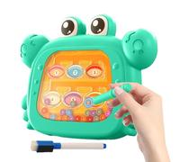 Planche À Dessin Magnétique | Puzzle Amusant Interactif Double Face | Contrôle Du Stylo Magnétique, Jouet Éducatif, Planche À Dessin Mignonne, Jouets D'apprentissage | Pour Les Voyages Scolaires, Joue