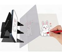 Planche à Dessin Optique Planche de Traçage à LED A4 avec Câble d'alimentation USB pour Croquis Animation Designs Tatouages, Cadeau pour Enfants