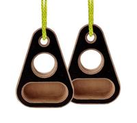 Planche à doigts d'escalade,Équipement d'entraînement en bois,Entraîneur de planche à doigts compact - Pour hommes adultes athlètes débutants professionnels occupés formateurs joueurs maison gym