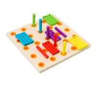 Planche À Enfiler En Bois Avec Cordes, Jouet D'apprentissage Des Compétences De Vie Des Enfants, Jeu De Puzzle Montessori, Éducation Précoce Pour Bébé, Bricolage