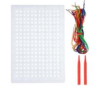 Planche à Enfiler pour, Planche à Fils sensorielle, Jouet à Enfiler coloré, Apprentissage précoce, Interactive, Jouet à Lacets pour Tout-Petits, pour Anniversaire, pour Les Tout-Petits