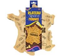planche à fromage france apéro bois 31cm - générique ar25pa2 Gris G