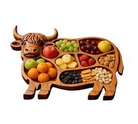 Planche À Fromage - Plateau en Bois pour Apéritif De Cuisine | Planche À Fromage Et Plateau pour Aliments - pour Noël Mariage Réceptions Repas Festif Divertissement Fruits Et