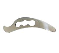 Planche à gratter de massage en acier inoxydable - Outil de sculpture pour le visage, soulagement de la pression musculaire, aide au traitement du corps | Outil de moulage de carrosserie de précision