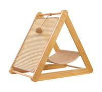 Planche à gratter d'intérieur pour chats - Jouet interactif pour chatons - Étagère d'affûtage des ongles - Pour la maison, l'appartement, le bureau, la chambre à coucher, l'étude et les petits espaces