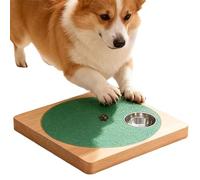 Planche à gratter pour avec griffes en bois interactif antidérapant | Planche de Scie à griffes et à gratter Protection des coins, des tapis et des meubles pour chiens grands, moyens et petits et