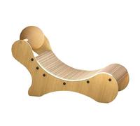 Planche à gratter pour chat, boule de sisal rotative en carton, tapis de grattage pour chat en carton pour l'intérieur, convient pour une utilisation dans la maison, les meubles, le repos, l'extérieur