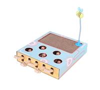 Planche À Gratter Pour Chat Chat Grattoir Kitty Jouet Interactif Hamster Multifonctionnel Chats Ondulés Planche À Gratter Drôle Chats Jouet Fournitures Pour Animaux De Compagnie Tapis À Gratter Pour C