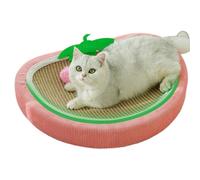 Planche à Gratter pour Chat | Griffoire Fraise en Sisal pour Chat | Tapis De Sieste Et Protecteur De Meubles pour Maison,Canapé Sol Intérieur Appartement Porte