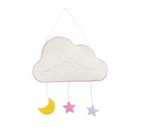 Planche À Gratter Pour Chat Planche À Gratter Pour Chat En Forme De Nuage Sisal Corde Grattoir Pour Chat Mural Planche À Gratter Pour Chat Avec Étoiles De Lune Suspendues Tapis À Gratter Pour Chat