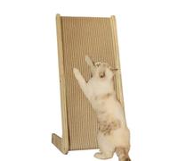 Planche à Gratter pour Chat Poteau de Grattage en Sisal Anti-Dérapant et