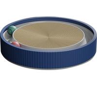 Planche à gratter pour chats, 3 en 1, nid rond avec boules de jeu pour chats d'intérieur, pour faire ses griffes et jouer