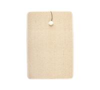 Planche à gratter pour chats avec balle extensible - Tapis de rechange résistant à l'usure - Planche de protection pour meubles pour petits chats - Tapis carré pour intérieur et maison