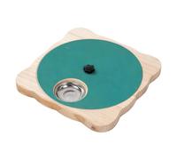 Planche à Gratter pour Chien avec Boîte à Rotative Interactive | Grattoir à Ongles pour Chiot pour Chiot Balcon Chenil Maison