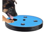 Planche à gratter pour chien - Boîte à friandises rotative, jouet de soin des ongles et de recherche de nourriture avec design interactif, sans danger pour meubles, canapé, sol, enrichissement de