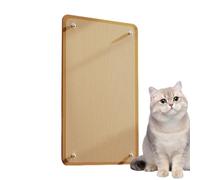 Planche à gratter verticale pour chat - Tapis mural chats | Soins des ongles peu encombrants et grattoir de jeu conçus protéger les meubles, l'exercice soutien favorise habitudes naturelles grattage a