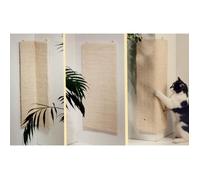 Planche à griffer d'angle murale en sisal pour chat - FLAMINGO - taille:Small