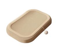 Planche à Griffer pour Chat Lit Griffoir Nid Coussin Panier Jouet Boule Sisal Tressé Toucher Satisfaisant Forme Fermée, Modèle Rectangulaire, Nid À Griffer pour Chat en Jute, 60 Cm