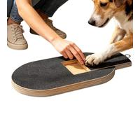 Planche à griffer pour chien - Jouet d'intelligence en bois avec compartiment à friandises - Tapis à griffer pour chien - Pour s'occuper contre l'ennui - Pour le plaisir des animaux de compagnie à la