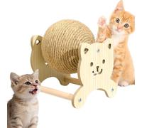 Planche à griffes en sisal pour chat Grattoir en bois et corde de sisal