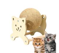 Planche à Griffes en sisal pour Chat Grattoir Rouleau en Bois Et Corde De