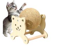 Planche à Griffes en sisal pour Chat Grattoir Rouleau en Bois Et Corde De