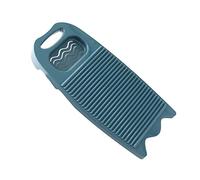 Planche à lavage en plastique, planches à laver à main à la main Banque à linge Lavage de lavage Tampon de lavage outil de lavage de la planche à laver pour le dortoir de la maison, bleu foncé