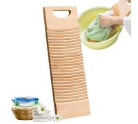 Planche à Laver en Bois - Tableau De Lavage Des Mains, Petite Machine à Laver Vêtements, Panneau De Nettoyage De Lavage, En Bois Durable | Nettoyant De Vêtements À La Maison École