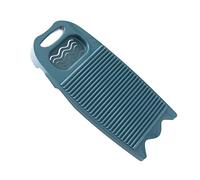 Planche à laver en plastique bleu foncé, outil de lavage des mains pour le linge, idéal pour la maison, l'école, le dortoir et les voyages