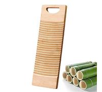 Planche à Laver pour Laver Les vêtements à la Main, Planche à Linge en Bois - Planche à Laver lessive | Station de Lavage des Mains, lessive pour Lave-Mains, Planche à récurer, fabriquée à