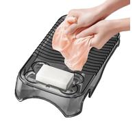 Planche à Laver pour Lessive - De Lavage Manuel Pour Buanderie,Outil De Nettoyage Avec Porte-Savon Pour Femmes Maison École Résidence Université Salle De Bains Évier Ménager | Vêtements