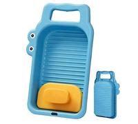 Planche à Laver pour Linge,Portative manuelle à usage domestique | Planche d'apprentissage du lavage manuel pour débutants | Pour voyages, camping, maison, école, hôtel