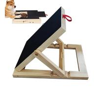 Planche à Lime à Ongles pour Chien avec tiroir à friandises - Station de classement à Griffes inclinées, Outil de Coupe basé sur Les récompenses ; Piédestal de Stockage de collations caché ; de